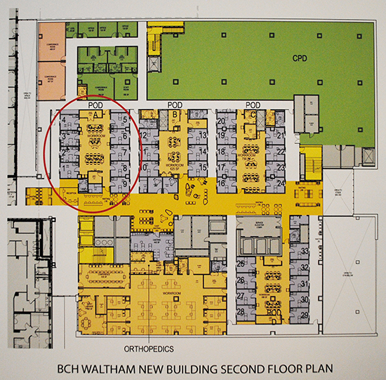 YDC Tour MockUps of Boston Children’s Hospital, Waltham Payette